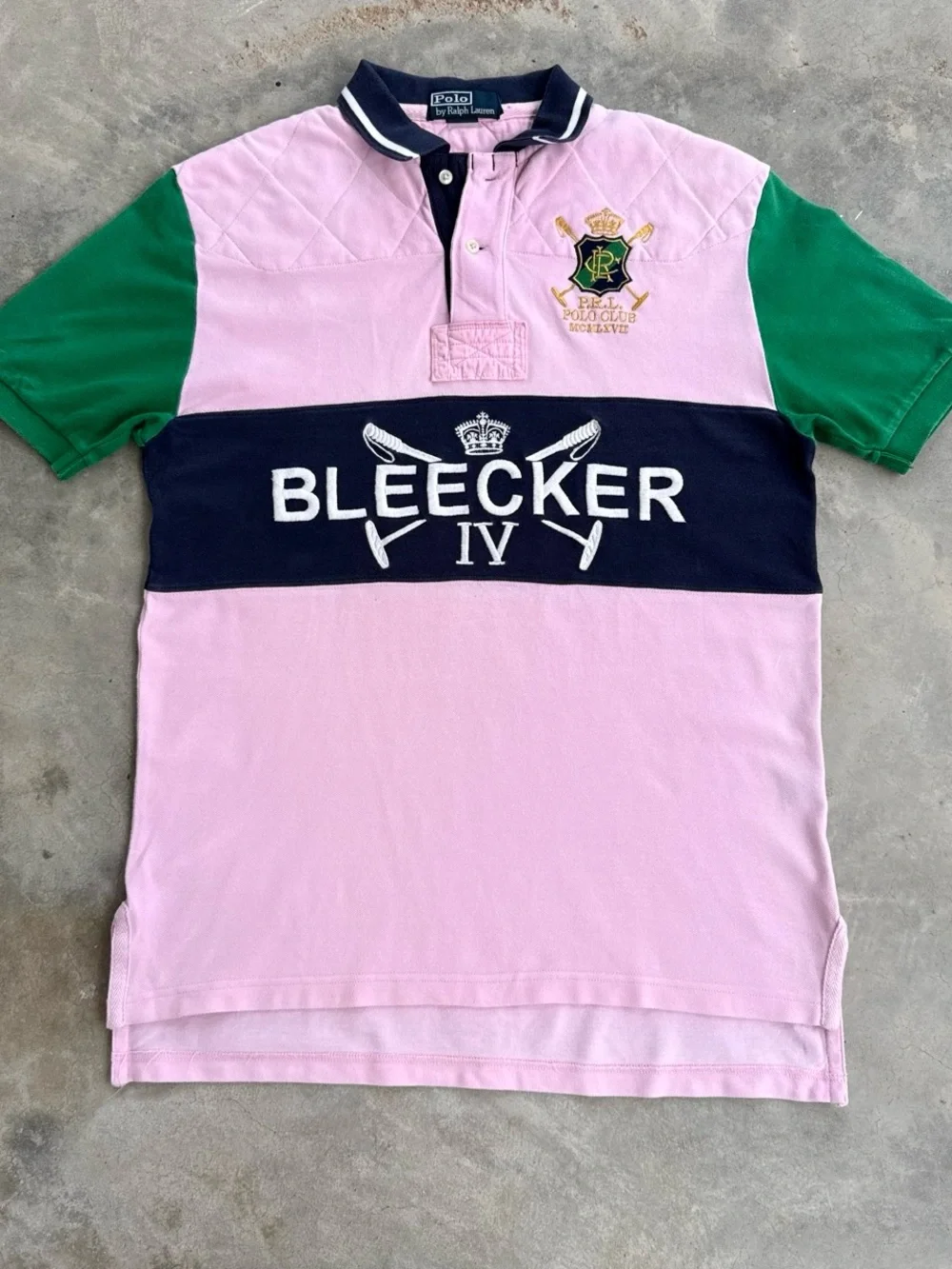 Polo Ralph Lauren Bleecker IV Polo Club Colorblock Rugby Shirt